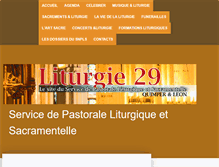 Tablet Screenshot of liturgie29.com